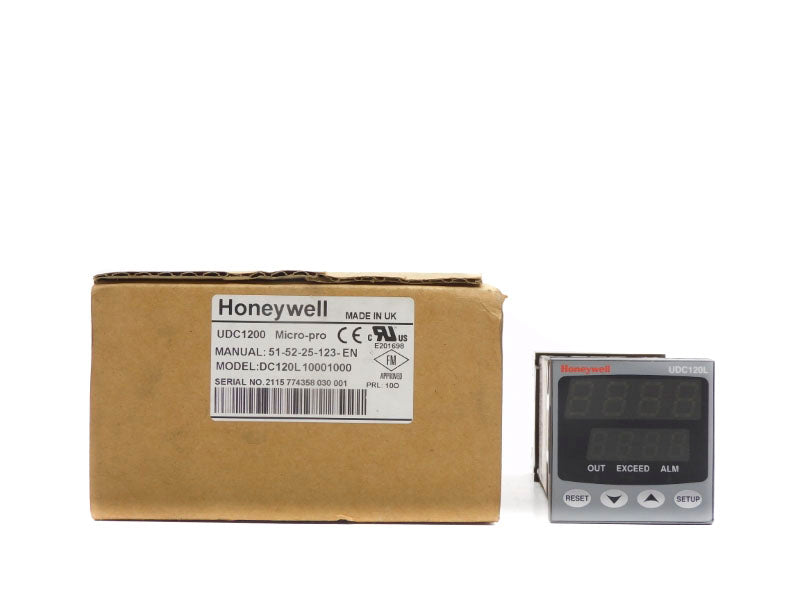 HONEYWELL UDC1200 DC120L10001000 120-240VAC 2A NSMP