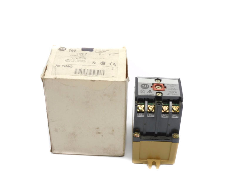 ALLEN BRADLEY 700-P400A2 SER. B 220/230-240V 10A (AS PICTURED) (WH) NSMP