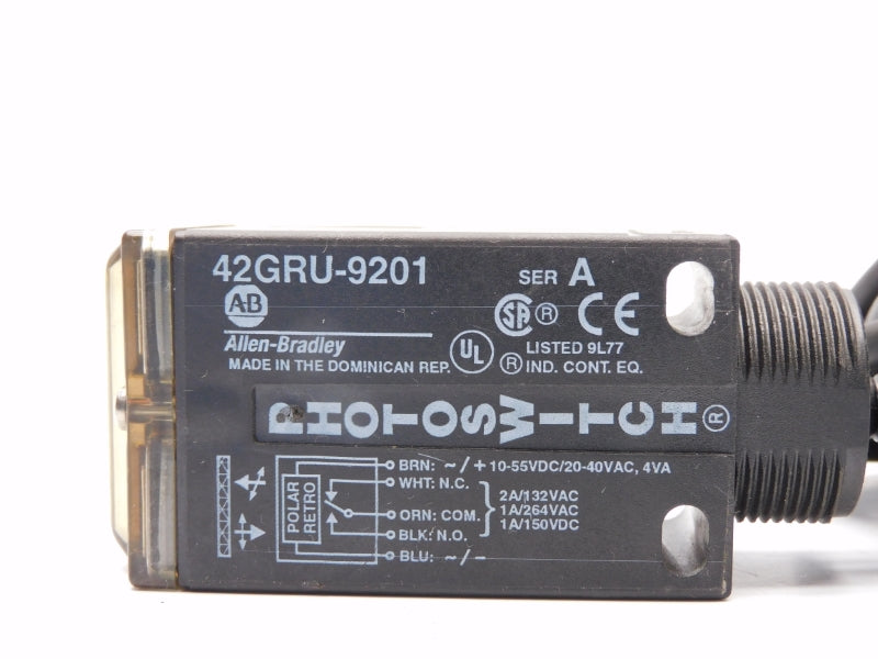 ALLEN BRADLEY 42GRU-9201 SER. A 10-55VDC/20-40VAC 2A UNMP
