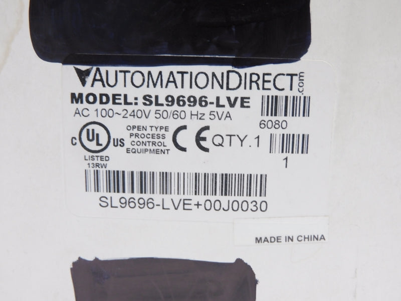 AUTOMATION DIRECT SL9696-LVE 100-240VAC 3A NSMP