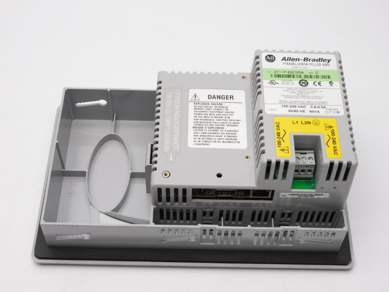 ALLEN BRADLEY 2711P-B6C20A SER. C 100-240VAC 0.6-0.3A NSMP