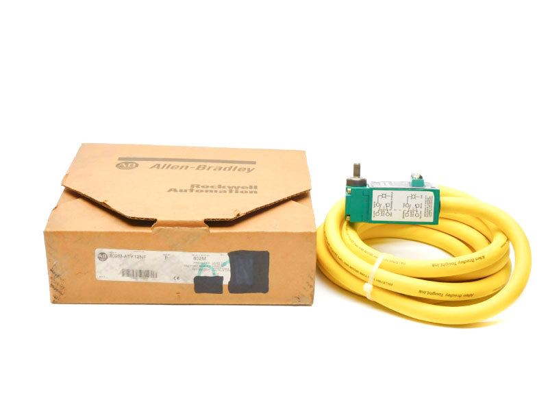 ALLEN BRADLEY 802M-ATY12NF SER. B 120VAC 30A 12' (BR/YL) NSMP