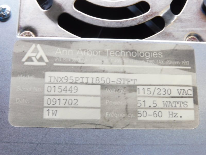 ANN ARBOR TECHNOLOGIES INX95PIII850-STFT 115/230VAC NSNP
