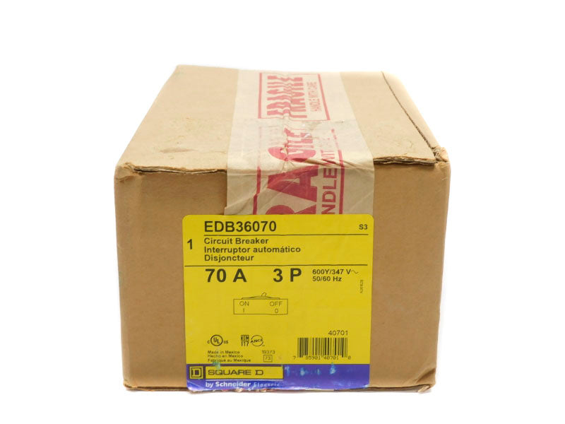 SQUARE D EDB36070 347V 70A NSFS