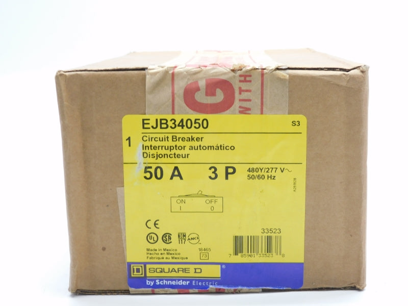 SQUARE D EJB34050 277V 50A NSFS