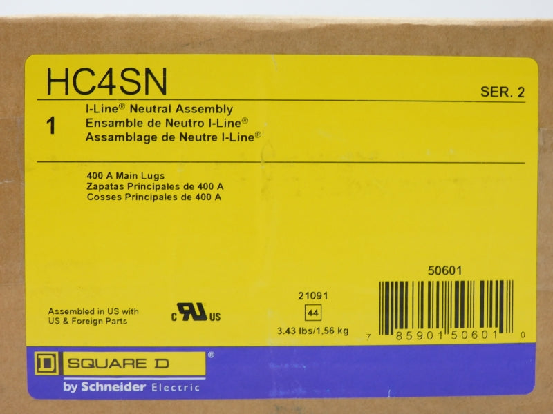 SQUARE D HC4SN SER. 2 400A NSFS