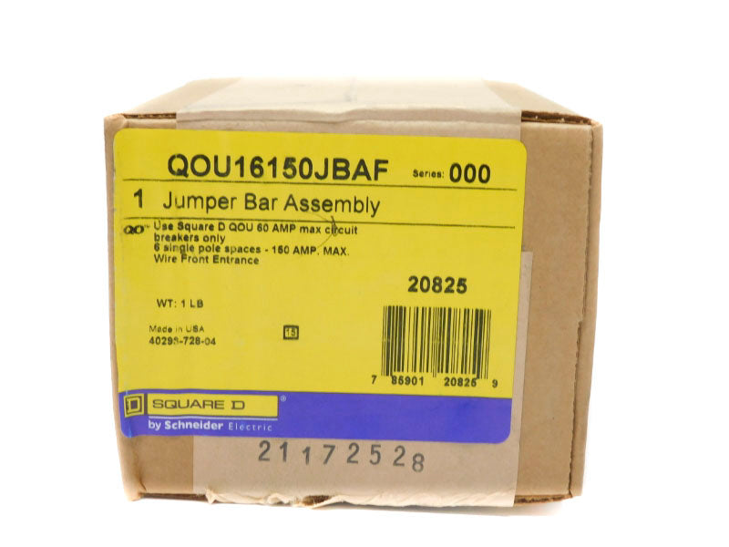SQUARE D QOU16150JBAF 150A NSFS