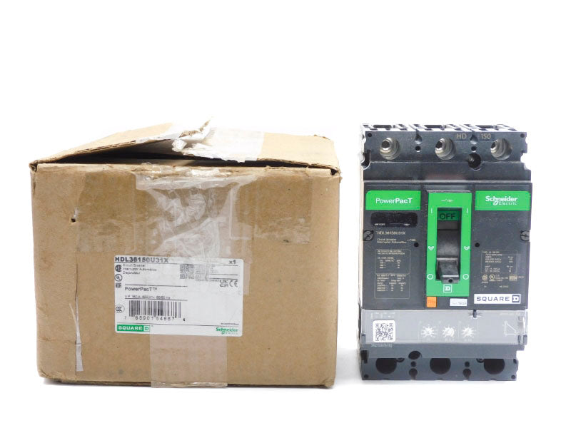 SQUARE D HDL36150U31X 600V 150A NSMP