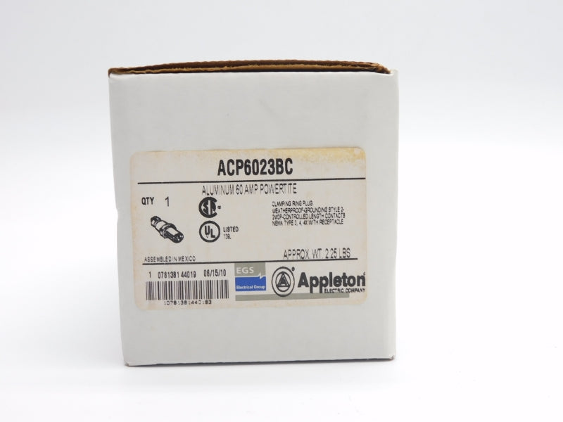 APPLETON ACP6023BC 600VAC 60A NSMP