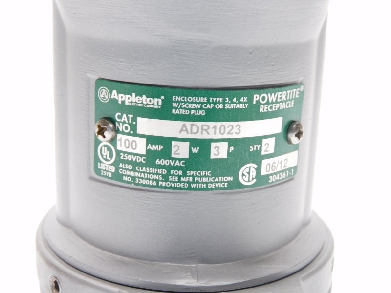 APPLETON ADR1023 600VAC 100A NSMP