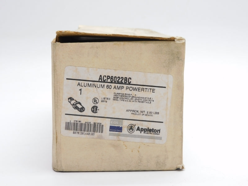 APPLETON ACP6022BC 600VAC 60A NSMP