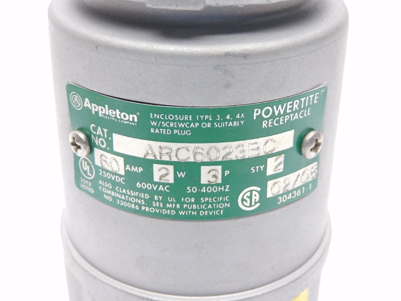 APPLETON ARC6023BC 600VAC 60A NSMP