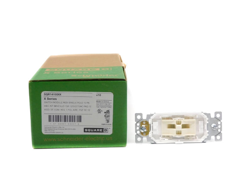 SQUARE D SQR14100XX 120/277VAC 15A (PKG OF 10) NSMP