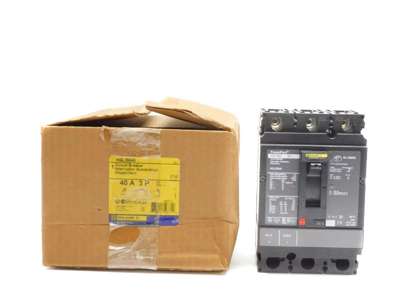 SQUARE D HGL36040 600V 40A NSMP