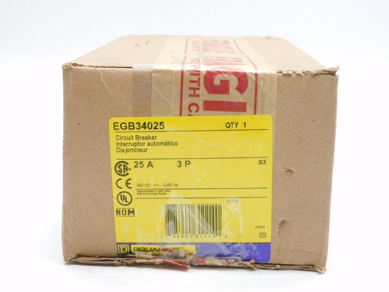 SQUARE D EGB34025 277V 25A NSMP