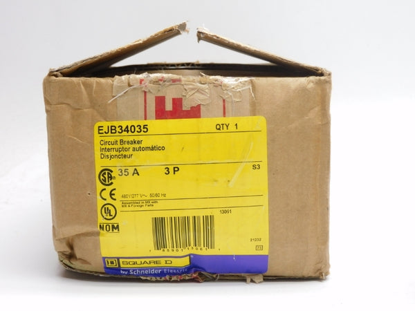 SQUARE D EJB34035 277V 35A NSMP