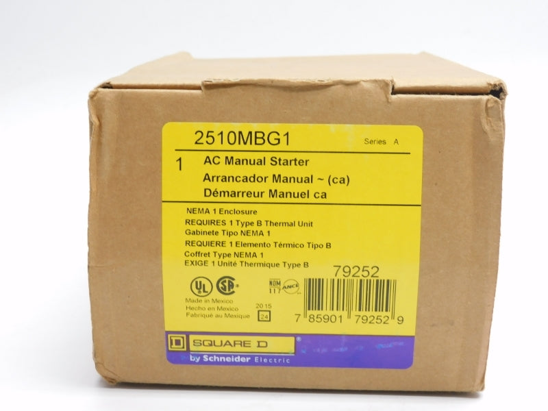 SQUARE D 2510MBG1 SER. A 600V NSMP
