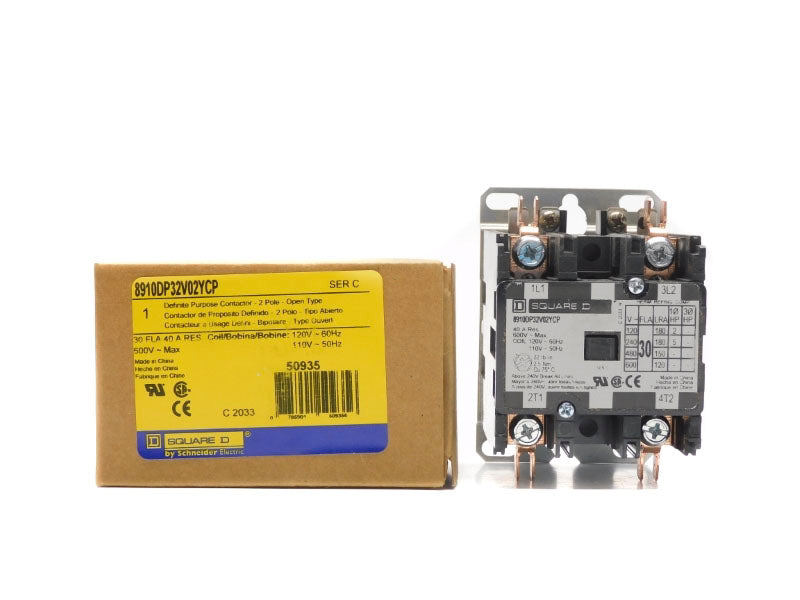 SQUARE D 8910DP32V02YCP SER. C 110/120V 40A NSMP