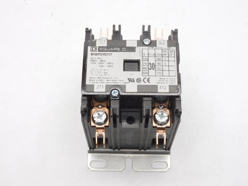 SQUARE D 8910DP32V02YCP SER. C 110/120V 40A NSMP