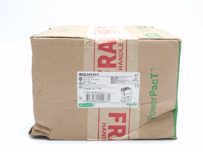 SQUARE D BDA34025Y 277V 25A NSFS