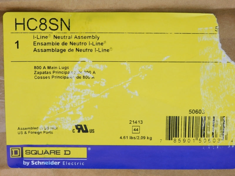 SQUARE D HC8SN 800A NSFS