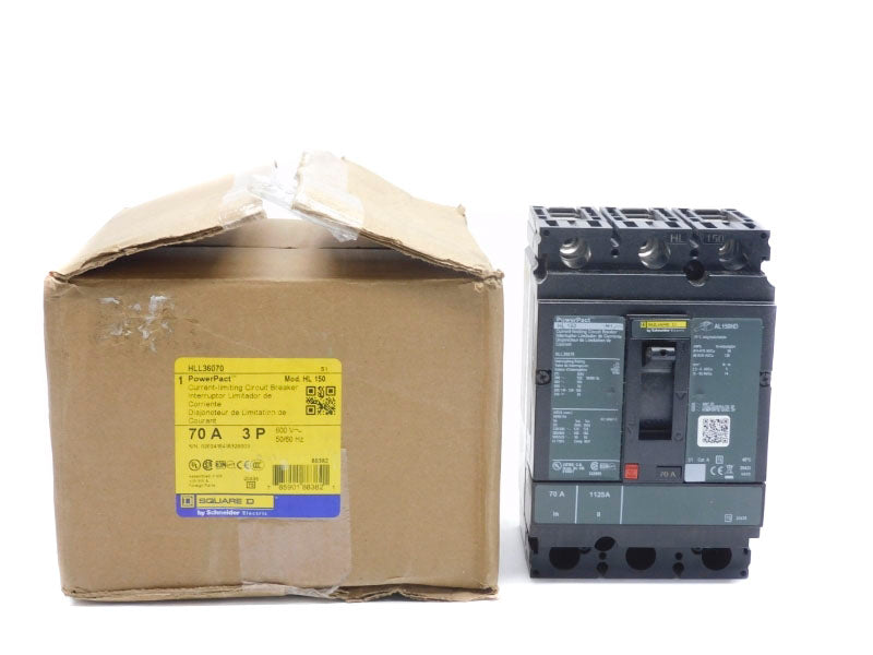SQUARE D HLL36070 600V 70A NSMP
