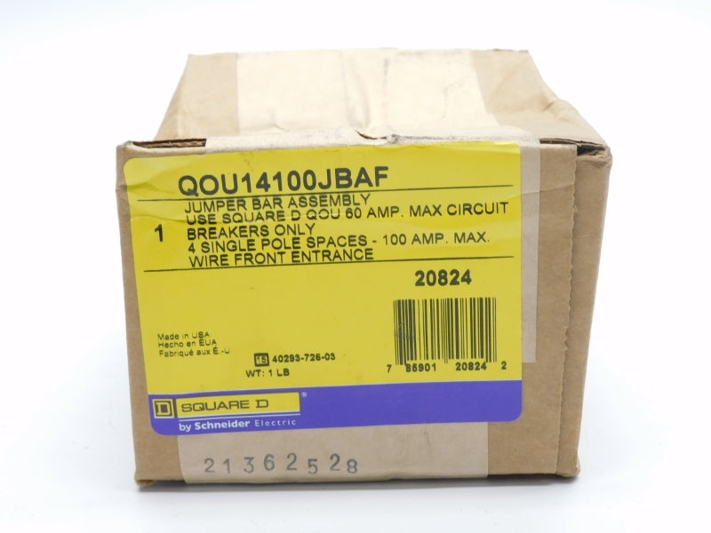 SQUARE D QOU14100JBAF 100A NSFS