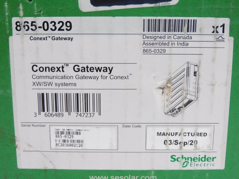 SCHNEIDER ELECTRIC 865-0329 9-24VDC NSMP