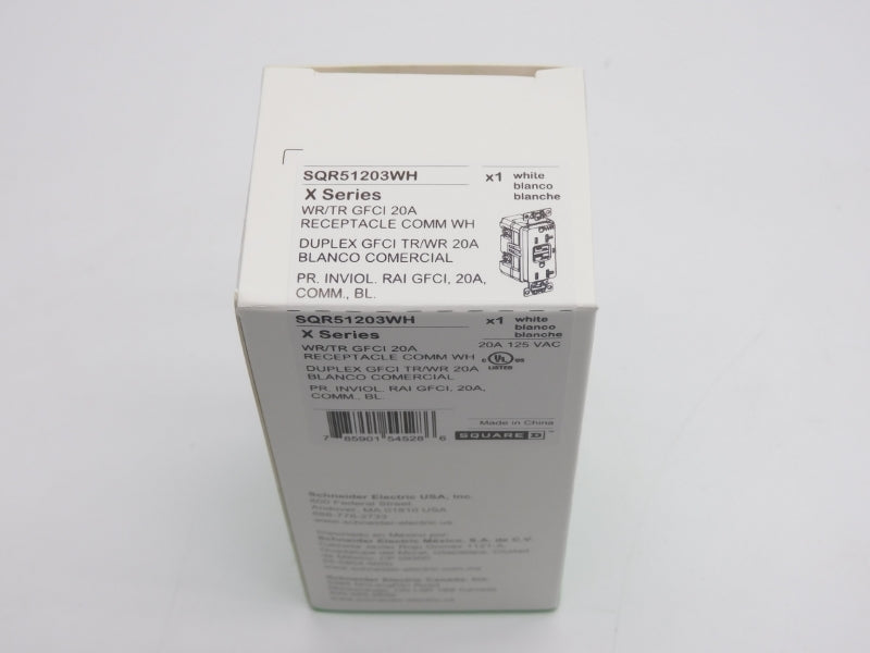 SQUARE D SQR51203WH 125VAC 20A NSMP