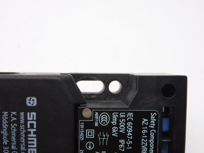 SCHMERSAL AZ16-12ZVRK-M16 500V (NO KEY) UNMP