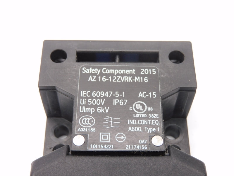 SCHMERSAL AZ16-12ZVRK-M16 500V (NO KEY) UNMP