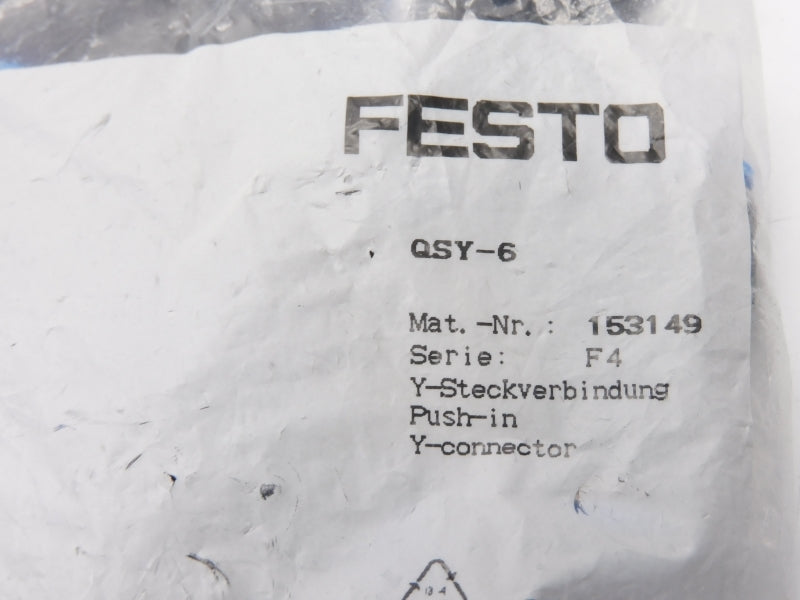 FESTO QSY-6 153149 (PKG OF 10) NSMP