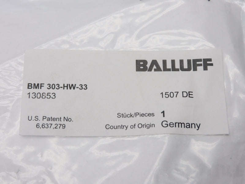 BALLUFF BMF303-HW-33 130853 NSMP
