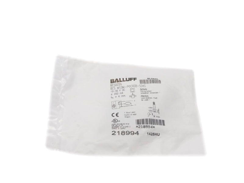 BALLUFF BESM12MI-P0C40B-S04G BES005N 10-30VDC NSMP