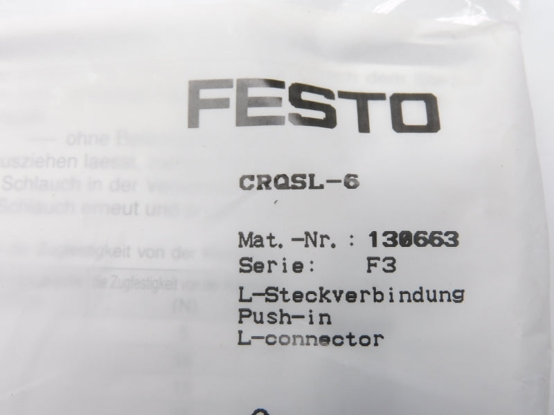 FESTO CRQSL-6 130663 NSMP
