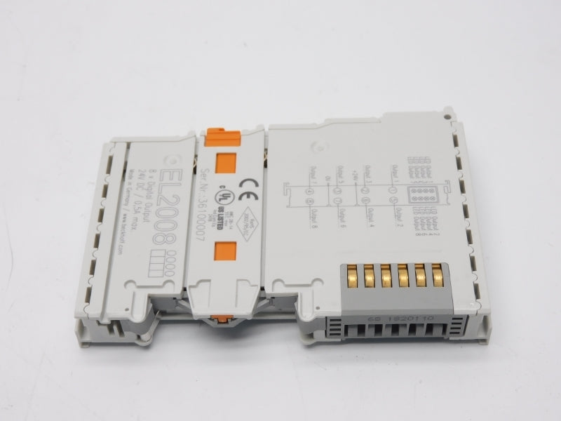 BECKHOFF EL2008 24VDC 0.5A UNMP