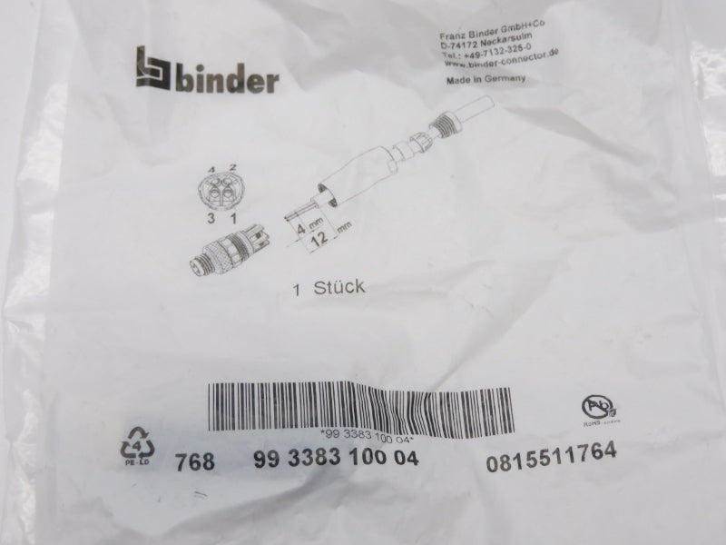 BINDER 99338310004 NSMP
