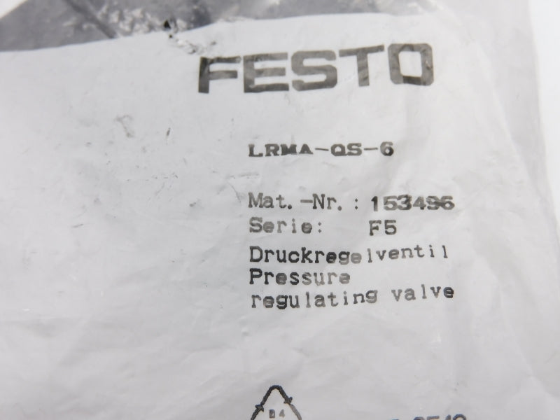 FESTO LRMA-QS-6 153496 SER. F5 NSMP