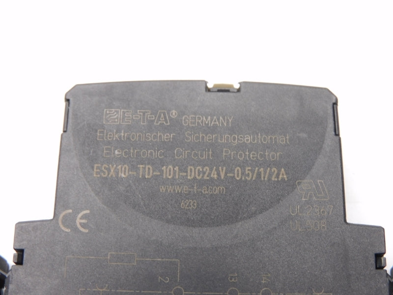 ETA ESX10-TD-101-DC24V-0.5/1/2A 24VDC 2A NSNP