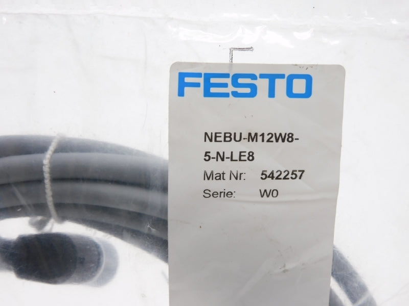 FESTO NEBU-M12W8-5-N-LE8 542257 SER. W0 NSMP