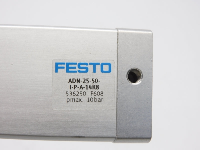 FESTO ADN-25-50-I-P-A-14K8 536250 SER. F608 10BAR NSNP
