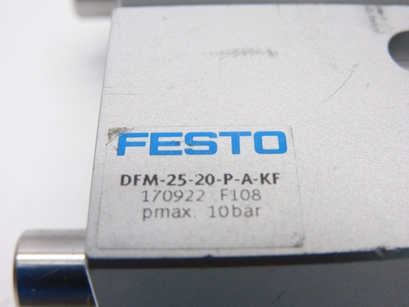FESTO DFM-25-20-P-A-KF 170922 SER. F108 10BAR NSNP