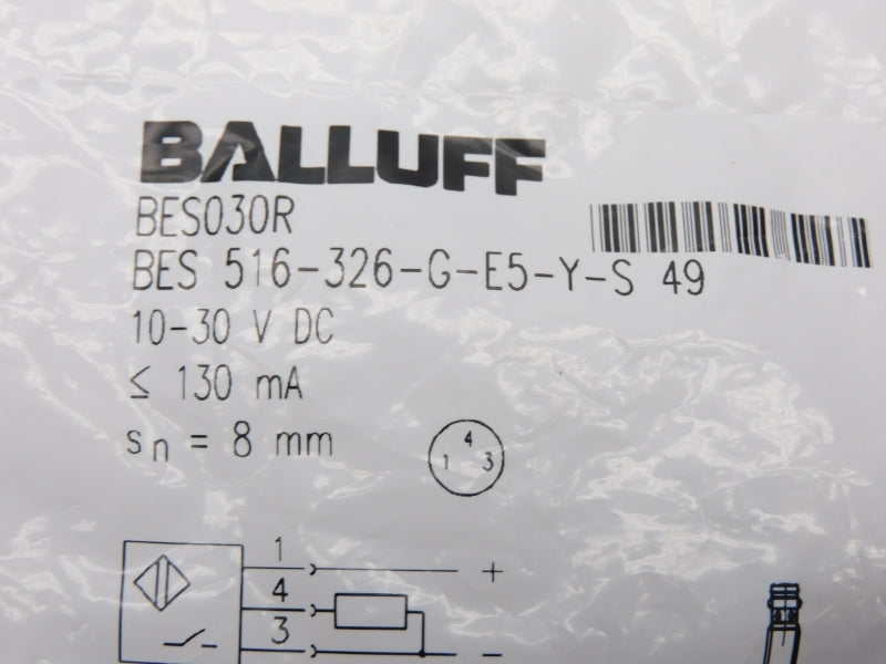 BALLUFF BES516-326-G-E5-Y-S49 BES030R 10-30VDC NSMP