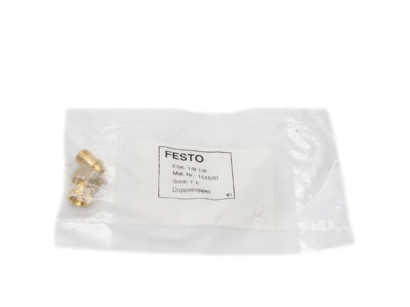 FESTO ESK-1/8-1/8 151520 SER. F6 NSMP