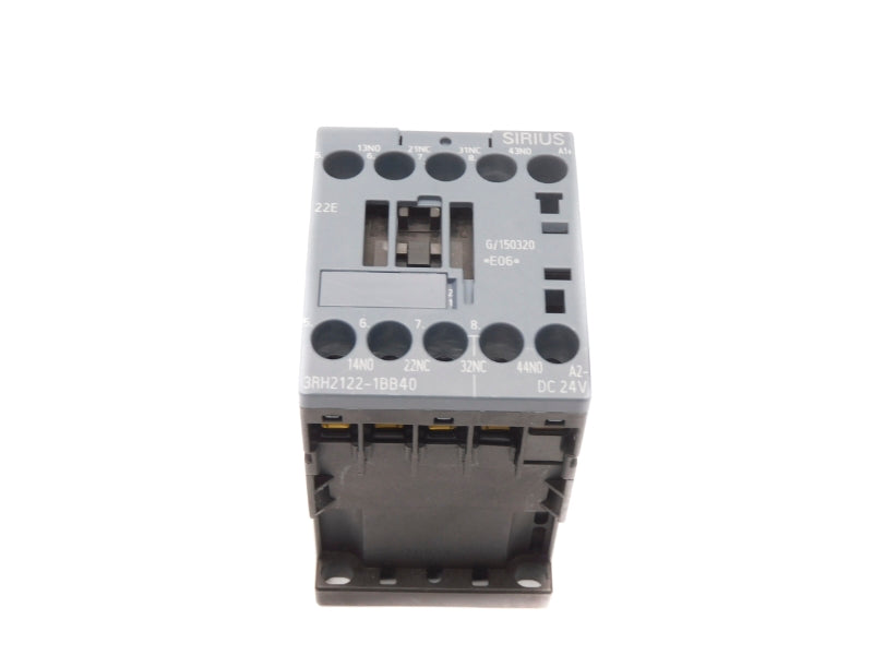 SIEMENS 3RH2122-1BB40 24VDC 10A NSNP