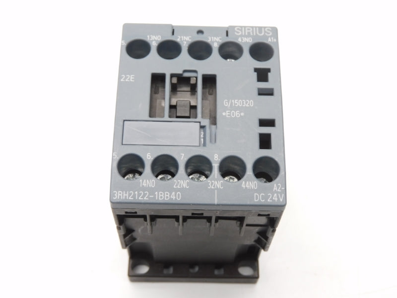 SIEMENS 3RH2122-1BB40 24VDC 10A NSNP