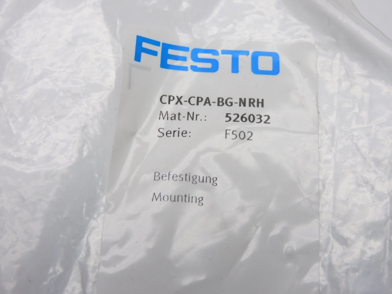FESTO CPX-CPA-BG-NRH 526032 SER. F502 NSMP