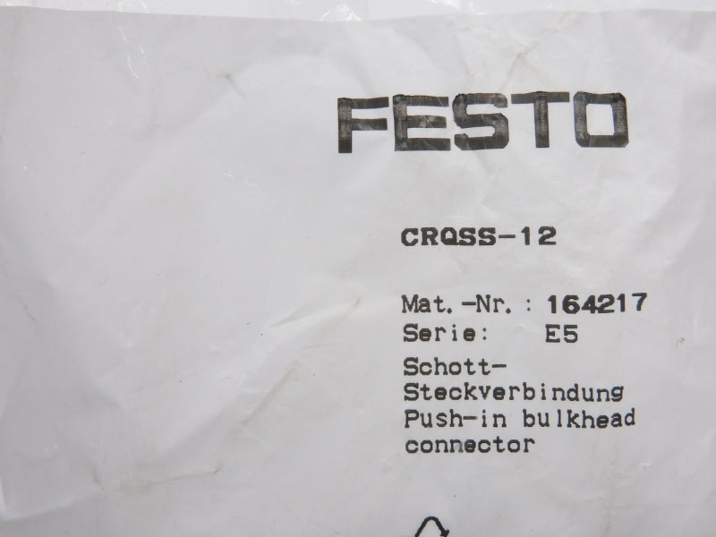 FESTO CRQSS-12 164217 SER. E5 NSMP