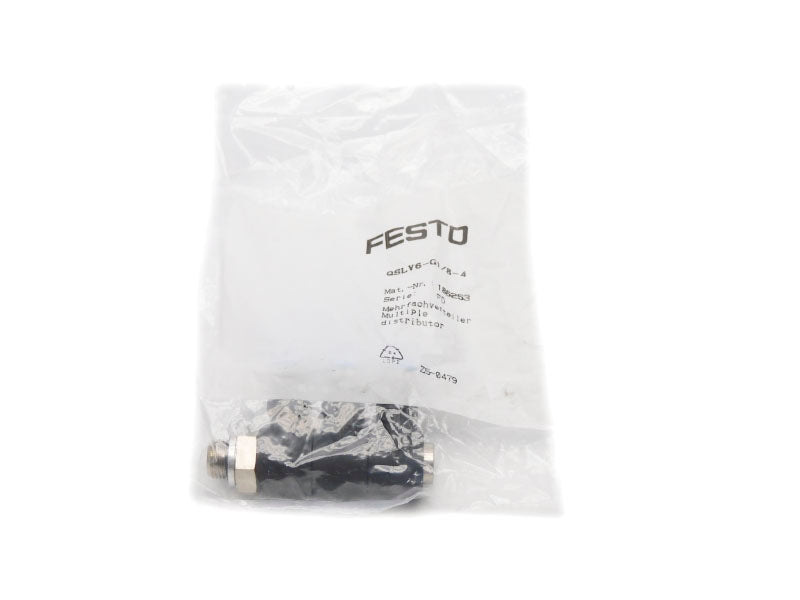 FESTO QSLV6-G1/8-4 186253 SER. FD NSMP