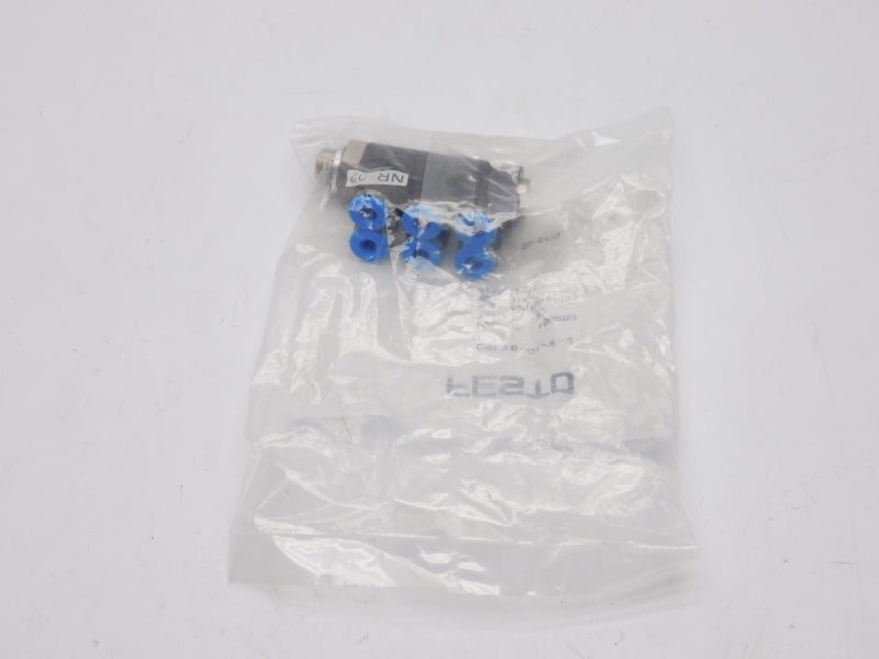 FESTO QSLV6-G1/8-4 186253 SER. FD NSMP